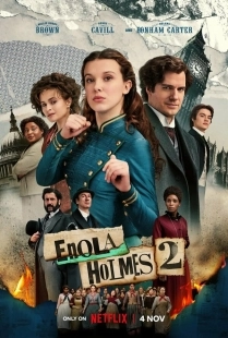 Постер Энола Холмс 2 (2022)